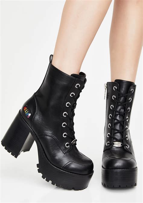 Be bold, be unique, be you. . Dolls kill platform boots